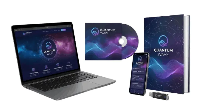 Quantum Wave available on laptop, phone, disc and program book